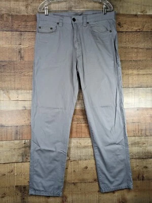 Nat Nast Pants Mens 32x30 Gray Lightweight Summer Casual Beach Pockets Pants - Image 1 of 4