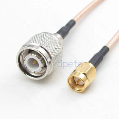 SMA male to TNC male plug RF RG316 Coaxial Coax Pigtail Cable WiFi Any Long Lot - Image 1 of 4
