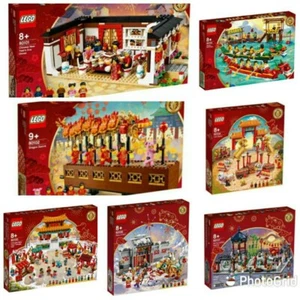 LEGO Chinese New Year Sets of 7 - 80101,80102,80103,80104,80105,80106,80107 BNIB - Picture 1 of 12