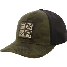 FXR Ride X Hat Snap Back Embroidered Logo Army Camo