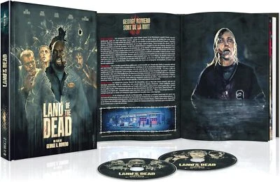 LAND OF THE DEAD *2005 / Ltd Ed 2 Disc Mediabook / George Romero* NEW RB Blu Ray - Image 1 of 2