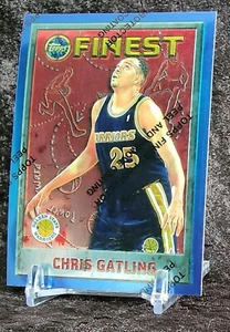1995-96 TOPPS Finest Chris Gatling #156 with Protective Coating MINT Insert Card - Picture 1 of 3