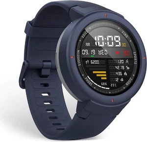 Amazfit A1811 Verge Waterproof Heart Rate and Activity Tracking Smartwatch -Blue - Picture 1 of 7