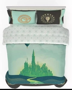 Officially Licensed Bedding 7 Piece Queen Comforter Bed In A Bag Wicked Emerald - Picture 1 of 3
