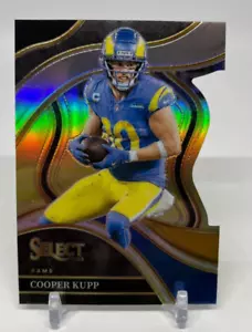 2023 Panini Select Cooper Kupp #284 Black & Gold Prizm Die-Cut Club Level - Picture 1 of 2