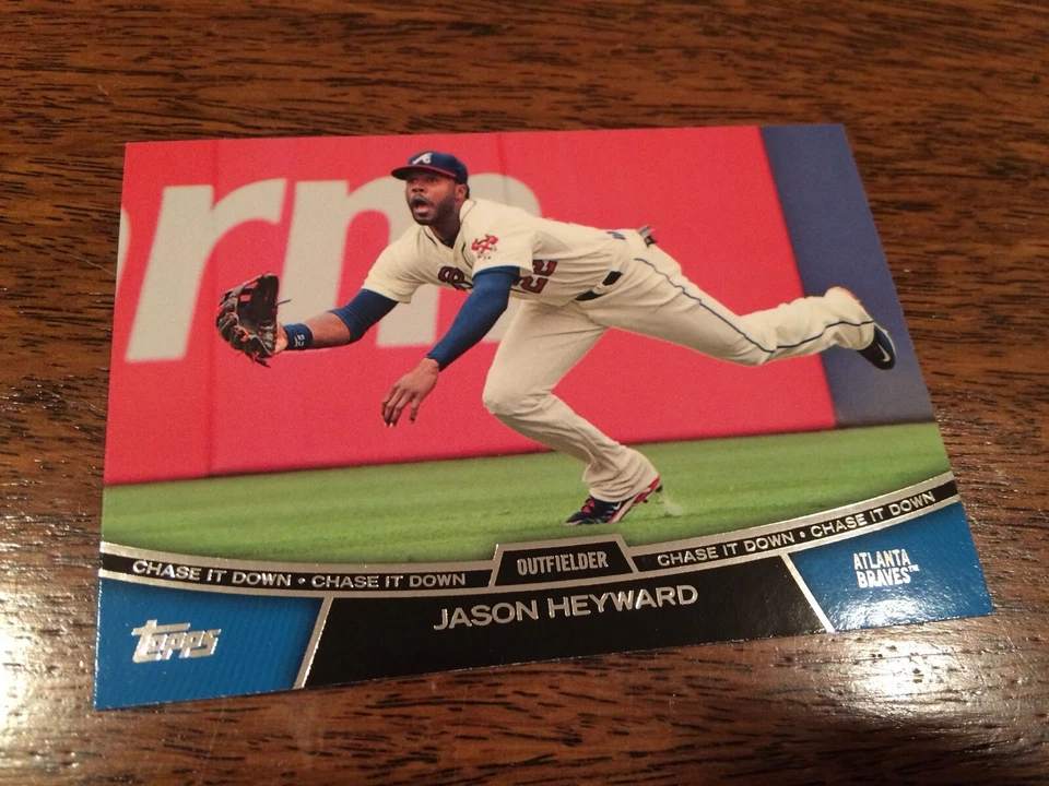 2013 Topps Chase It Down Insert Jason Heyward Braves CD4 Low Shipping - Image 1 of 1