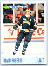 1993-94 Classic Hockey Draft David Roberts Michigan Wolverines #76