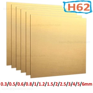 Messingblech verschiedene Größen, verschiedene Stärken. Modelle Schmuckherstellung 0,3mm-6mm - Bild 1 von 10