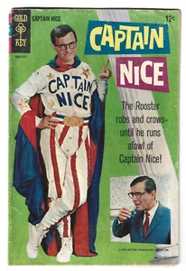 CAPTAIN NICE #1 November 1967 Gold Key 3.5? - Picture 1 of 3