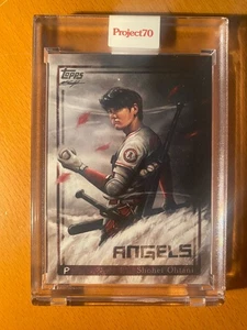 2021 Topps Project70 Shohei Ohtani 1991 By Chuck Styles #491 Angels - Picture 1 of 2
