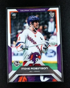 Mike Robinson 2025 TFL National Lacrosse League Color Match Parallel RC Card #2 - Picture 1 of 2