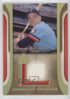 2004 SP Legendary Cuts Legendary Swatches Harmon Killebrew #LSW-HK HOF - Image 1 of 3