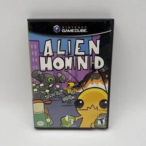 Alien Hominid (Nintendo GameCube, 2004) CIB completo con inserto manuale testato - Foto 1 di 5