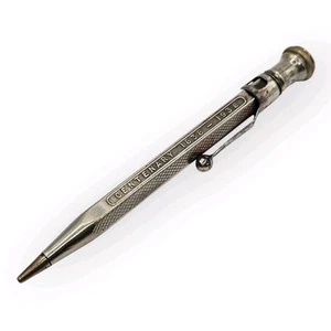 Vintage Sterling Silver Grafic Mechanical Pencil 1938 *For Repair* - Picture 1 of 9