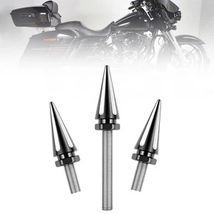 Windshield Spike Bolts 1 Set for Harley Touring Electra Street Glide 2014-UP * - Picture 1 of 7