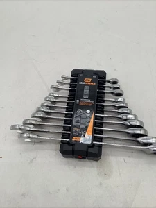 GearWrench 11 Piece Ratcheting Wrench Set - NEW 9312G - Picture 1 of 2