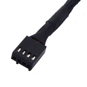 Copper 2/3/4 Way PWM 4Pin/3Pin Computer Connector Fan Power Extension CablEBB Nm - Afbeelding 1 van 5