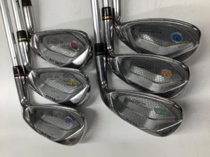 Kasco BIG SUPER HYTEN Taro Irons #5-9,Pw(6Clubs)/TR-14I/Flex:Regular/ Iron set - Picture 1 of 5