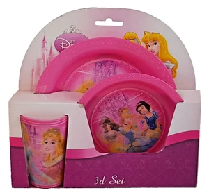 Principesse "Set Pranzo 3 Pcs. Bicchiere 250 ml" - effetto lenticolare - Bild 1 von 6