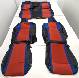 For Dodge Challenger SXT RT Sport Seats 2020-2023 Leather Suede Seat Covers A16 - Picture 1 of 15
