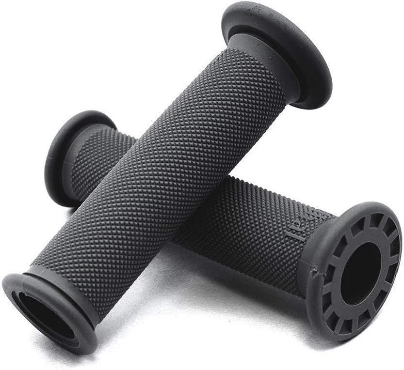 Renthal Road Race Short Full Diamond Firm Charcoal Black Grips - Image 1 of 1