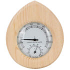  Holz Saunatemperatur- Und Feuchtigkeitsmesser Büro Temperaturmesser