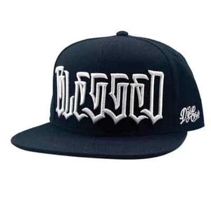 Gorra Dyse One Blessed espalda a presión negra gráfica ajustable - Imagen 1 de 1