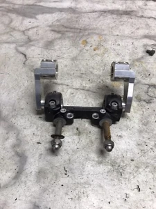 08 Yamaha XVS 1300 A Midnight V Star handlebar handle bar mount riser clamp - Picture 1 of 16