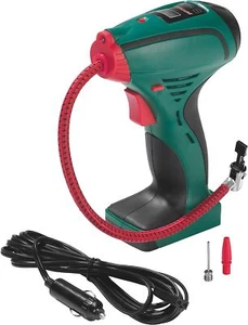 EASYmaxx Luftkompressor Mobil 12V LED-Lampe für Auto Reifen Bälle grün - Bild 1 von 8