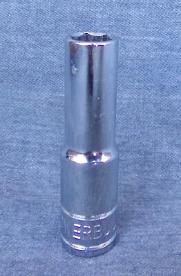 Powerbuilt 3/8" Drive CR-V  10mm 6-Point Deep Socket - Image 1 of 4