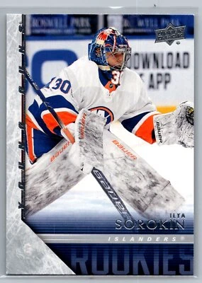 2020-21 Upper Deck #T-88 Ilya Sorokin 2005-06 Upper Deck Tribute - Image 1 of 2