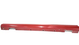 W204 Mercedes 2012-14 C250 Coupe AMG Sport Left Rocker Panel Side Skirt RED - Picture 1 of 11