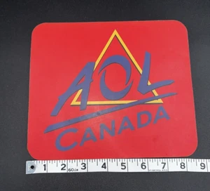 Vintage AOL Canada Mouse Pad 8.5" x 7.25" LIGHTLY USED - IN GREAT CONDITION! - Picture 1 of 6