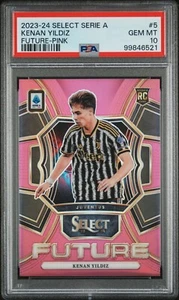 Kenan Yildiz 2023-24 Select Future Pink Rookie /25 - PSA 10 POP 1 - Picture 1 of 2