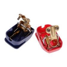 Quickly Release w/Top Post Cap Car Battery Terminal Brass Jump Starter Connector