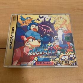 Super Adventure Rockman Mega Man Sega Saturn SS Import From Japan