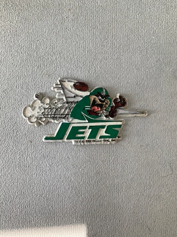 New York Jets Taz Vintage 1991 Rubber Magnet Cover