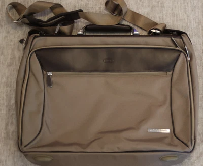 Bolso de ropa Brics Deluxe cuero tostado y nailon 23” x 23” (46” x 23”) Italia Foto 1 de 4