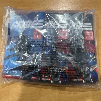G.I. Joe Mini Action Figures Limited Edition Hasbro Prexio, Sealed Complete Set - Image 1 of 2