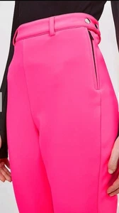 Karen Millen Sz 10 Ski Trousers NWT FUCHSIA - Picture 1 of 7