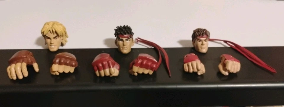 Sota Toys Capcom Street Fighter 2 Cabezas Esculpidas y Accesorios (Forraje) Foto 1 de 1