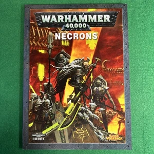 Warhammer 40k Códice Necrones 5ta Ed Necron Ejército Libro Ejércitos Juegos Taller Fuera de Uso 🟡 - Imagen 1 de 14
