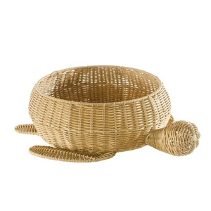 Kaplan Early Learning Turtle Washable Wicker Floor Basket - Imagen 1 de 6
