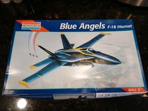 Blue Angels' F-18 Hornet (Monogram, 1/48) Model Kit - Picture 1 of 4