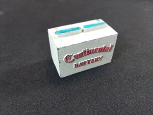 Continental Battery Vintage Advertising Paperweight Automotive 1.75 Inch - Picture 1 of 7