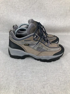 Meindl Gore-Tex Stiefel UK 5 braun Damen Nubukleder Wander Schnürschuhe - Bild 1 von 13