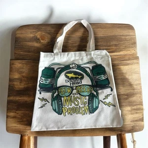 Dogfish Head Craft Brewery Bier Geeks mit Musikproblem Canvas Tragetasche - Bild 1 von 5