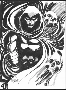 TOM MANDRAKE SIGNED SPECTRE ORIGINAL ART-9 X 12! FREE SHIPPING! - Picture 1 of 1