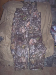 Medium Camo Bib Overalls Non Insulated Bibs Kanati Camo Bib Coverall Waterproof - Picture 1 of 6