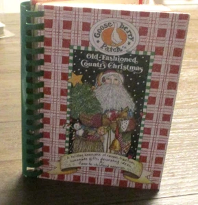 Vintage Gooseberry Old fashioned Country Christmas Spiral Cookbook - Picture 1 of 5